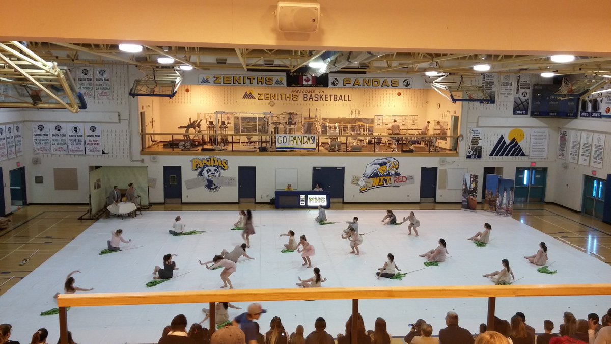 Awesome as always <a href="/ShowbandCS/">Stampede Showband</a> #Winterguard