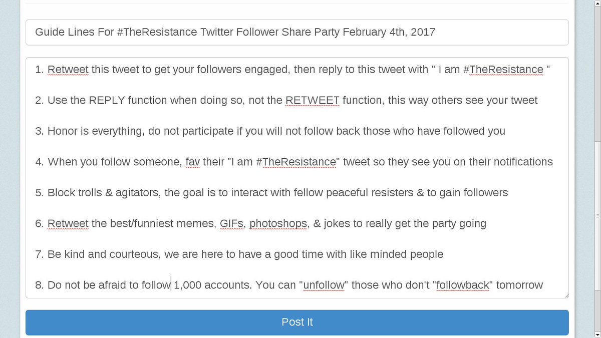 ShawnInArizona's tweet photo. #TheResistance Follower Share Party begins

Remember

It's as important to #Follow as to #Followback

Everyone gaining followers is the goal https://t.co/kNaaz288I0