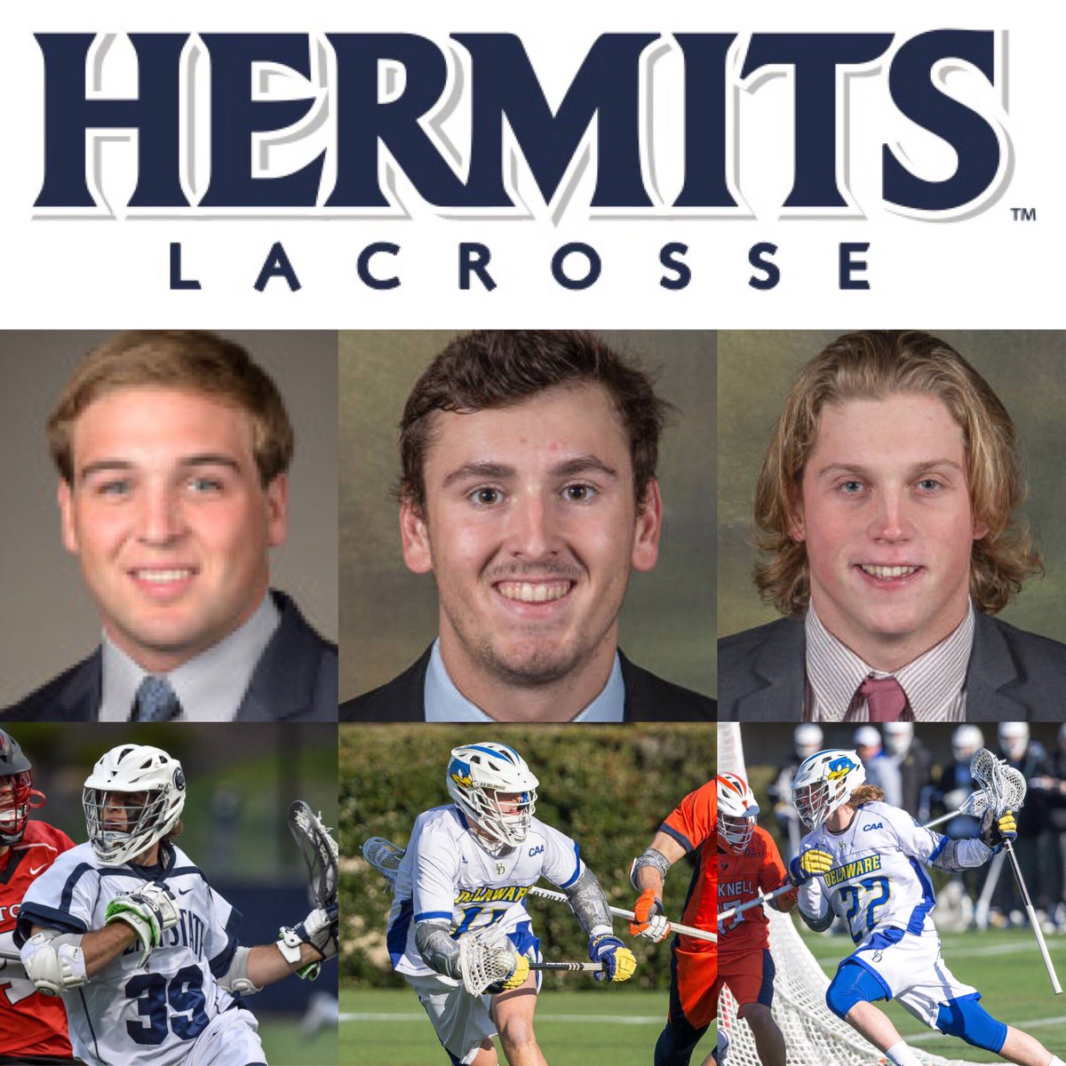 First weekend of @NCAA_Lax:
Sutton '13 (PSU) 4g,0a
Kitchen '16 (Udel) 4g,2a
Eisele '15 (UDel) 3g,0a
#SaturdaysAreForTheHermits
