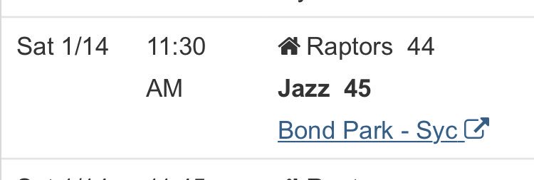 crecjazz's tweet photo. @TOC_Raptors scoreboard https://t.co/VSkSr4wa2b