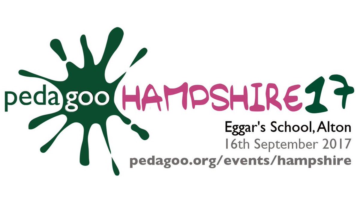 MartynReah's tweet photo. #PedagooHampshire17

Sat 16.9.17 @eggars

Get your FREE tickets now

https://t.co/Wk17YZJHhI

Keynote from @AlisonMPeacock 

#teacher5aday https://t.co/nrGEzJrhGu