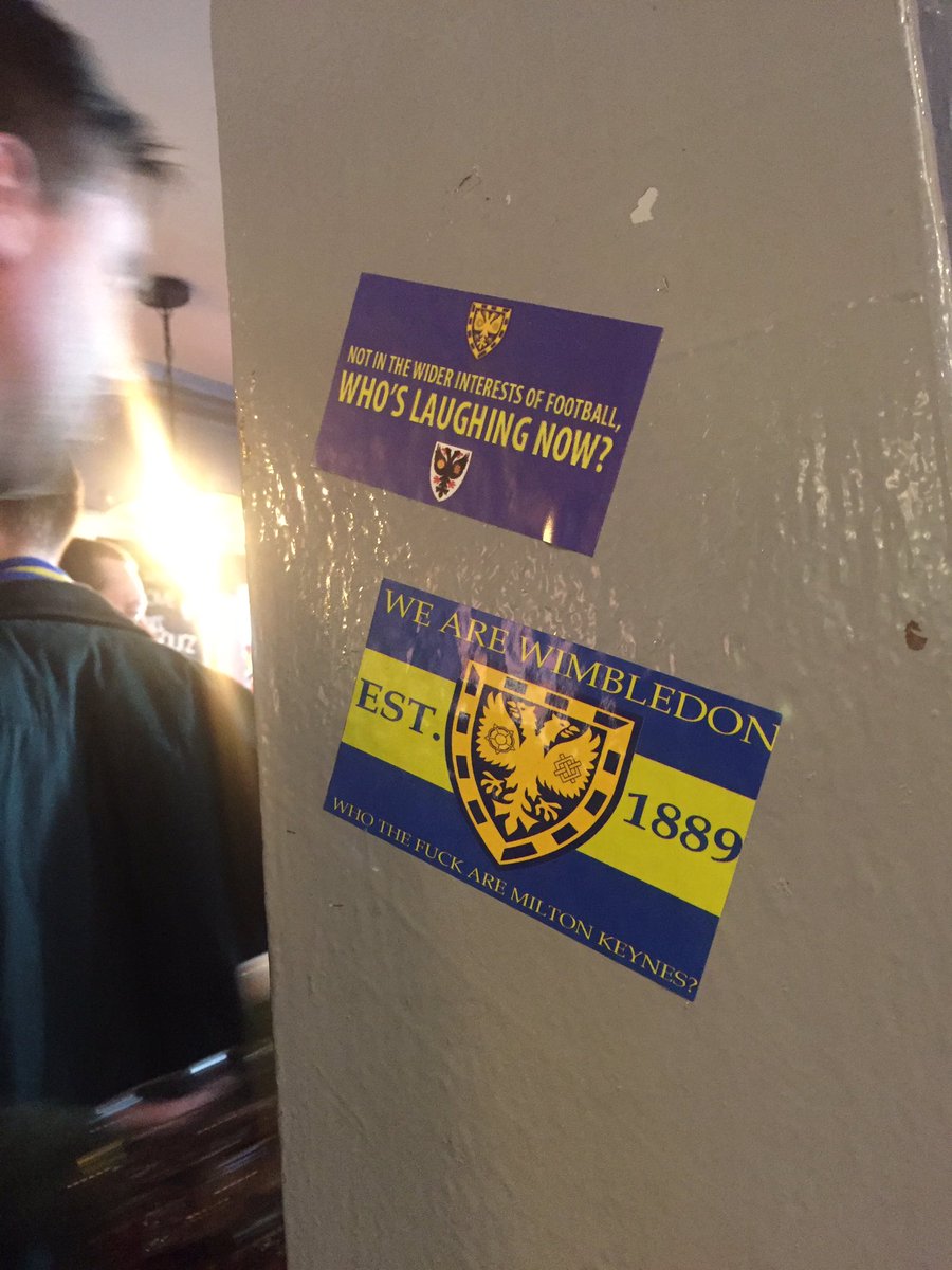 joaikm's tweet photo. #afcwimbledon https://t.co/6RnHItj27f