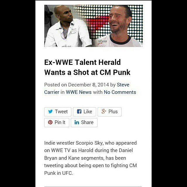 scorpioskycom's tweet photo. What if? #flashback #scorpiosky #cmpunk #ufc https://t.co/9H1oLzw61p