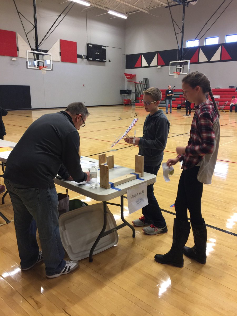 Barbie_Hartwell's tweet photo. Garrett and Brooke getting ready to fly their Wright Stuff plane-Science Olympiad Warrensburg Inv. @emscardinals @SplichalJulie https://t.co/Mv9pBrO6VN