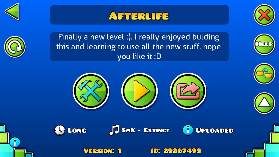 jfillips11's tweet photo. Porfin nuevo nivel! "Afterlife" :D. Lo jugarán antes de que sea featured? xDd https://t.co/f2A3uURvdQ