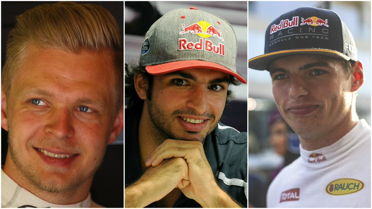 F1's tweet photo. 5⃣0⃣ DAYS TO LIGHTS OUT 

If MAG, SAI and VES start in 🇦🇺🇨🇳🇧🇭🇷🇺🇪🇸🇲🇨🇨🇦🇦🇿 and 🇦🇹

They'll all reach 5⃣0⃣ #F1 starts in 🇬🇧

#F1 #F1FastFact https://t.co/jM7Jpqe5Ta