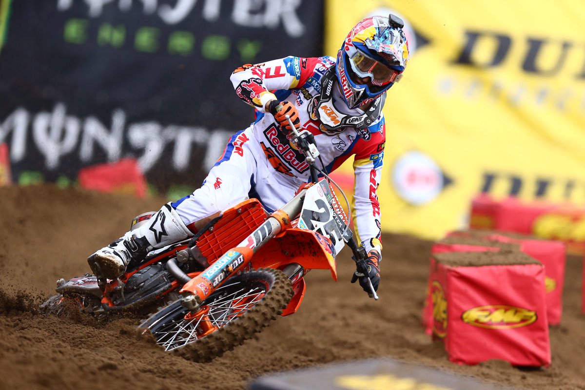 The flying Frenchman is currently fastest in Oakland with a 1:00.571. <a href="/MarvinMusquin25/">Marvin Musquin</a>