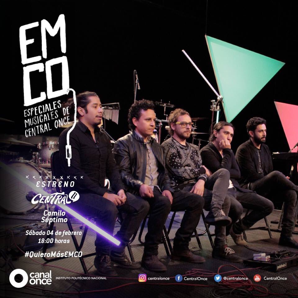 CamiloVIImx's tweet photo. Hoy 6:00pm ESTRENO #EMCO Camilo Séptimo por @centralonce https://t.co/fD4vFb3ZGJ