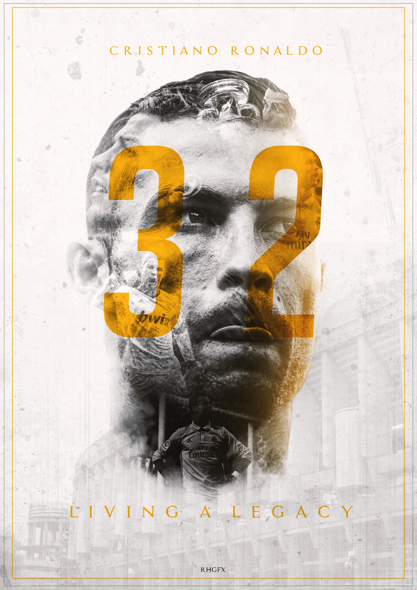 Happy 32nd birthday \"Cristiano Ronaldo\"-CR7     
