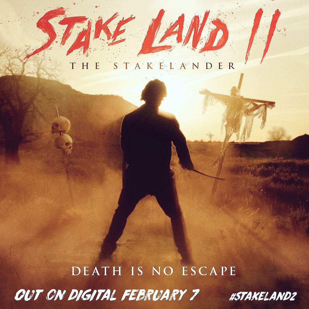 xMamaStuffx's tweet image. It's nearly here! One of my favourite films, starring my favourite actor 😍😍😍 @nickdamici #stakeland2 #thestakelander #mustwatch