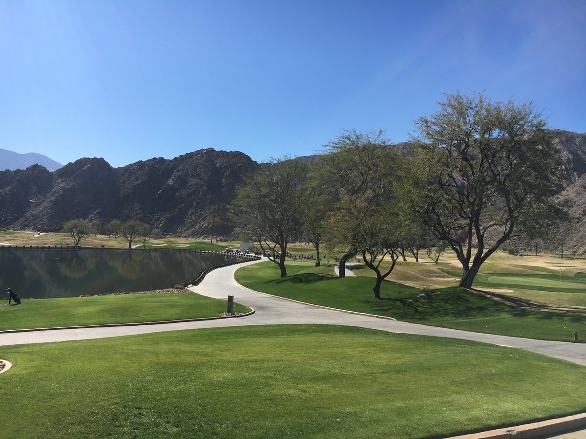 ReddGolf's tweet photo. Another great day in La Quinta with the Big Red group! 75 degrees and sunny! Life is tough! https://t.co/Xgsphvd4s6
