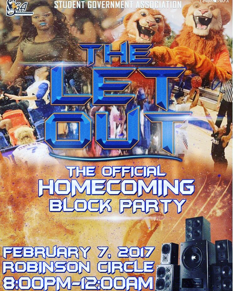 SGA_FMU's tweet photo. If you really can milly rock, then come show out on the block! The official homecoming block party, Tuesday at 8! It's LIT! 🔥🔥✌🏽 https://t.co/wCm6xOmrrY