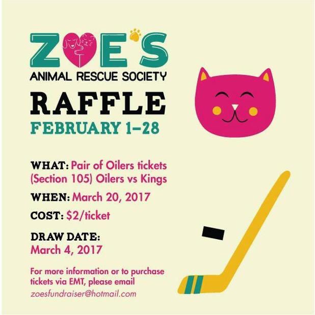 FurRSQ's tweet image. Adoptable Lilo wonders if you've purchased your raffle tickets yet--you could win Oilers tickets AND help dogs like her! Details on poster.