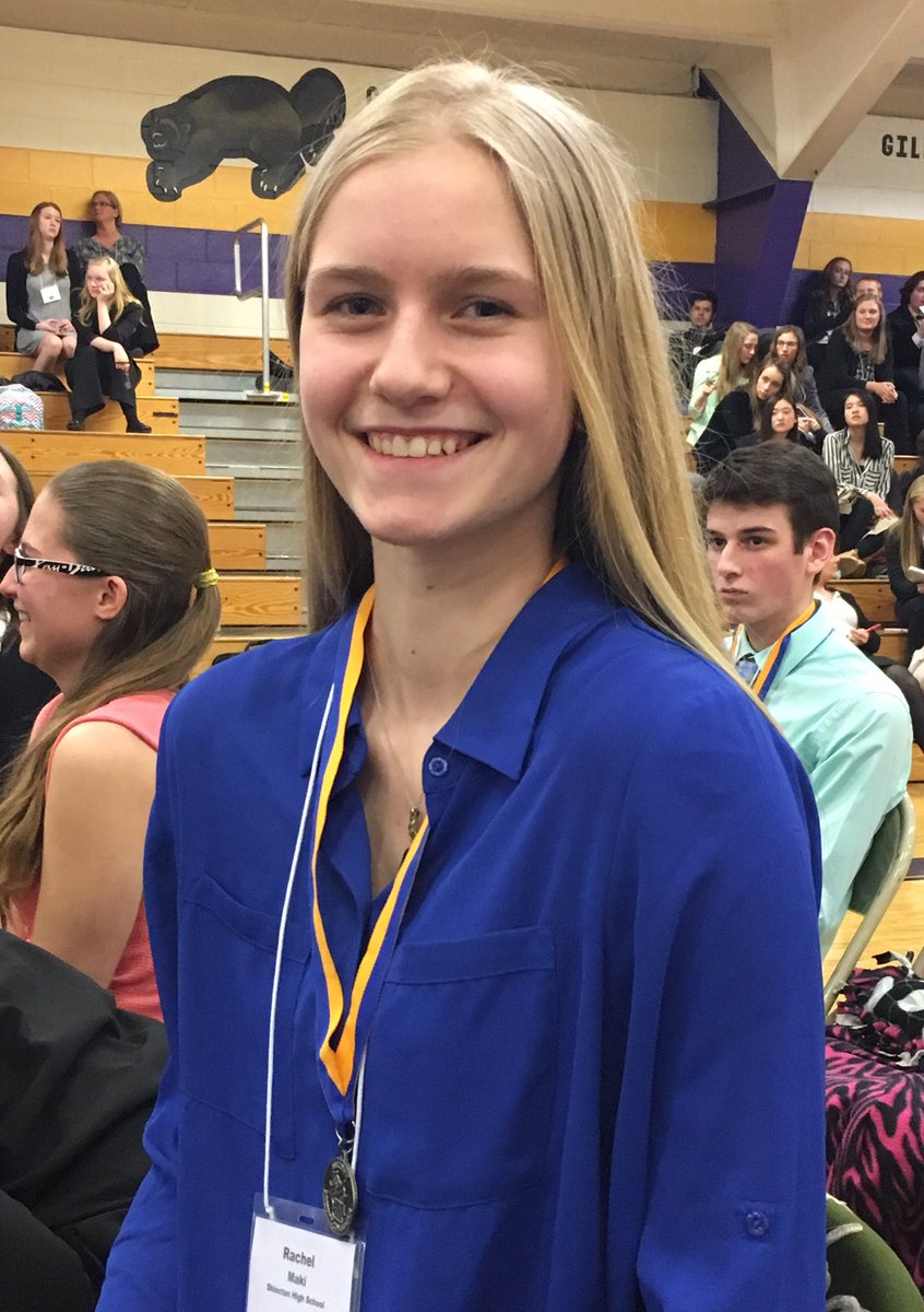 ShioctonFBLA's tweet photo. Congratulations Rachel Maki - 2nd place in Introduction to Business Communications qualifying for FBLA State! https://t.co/fAQTU2jaXd