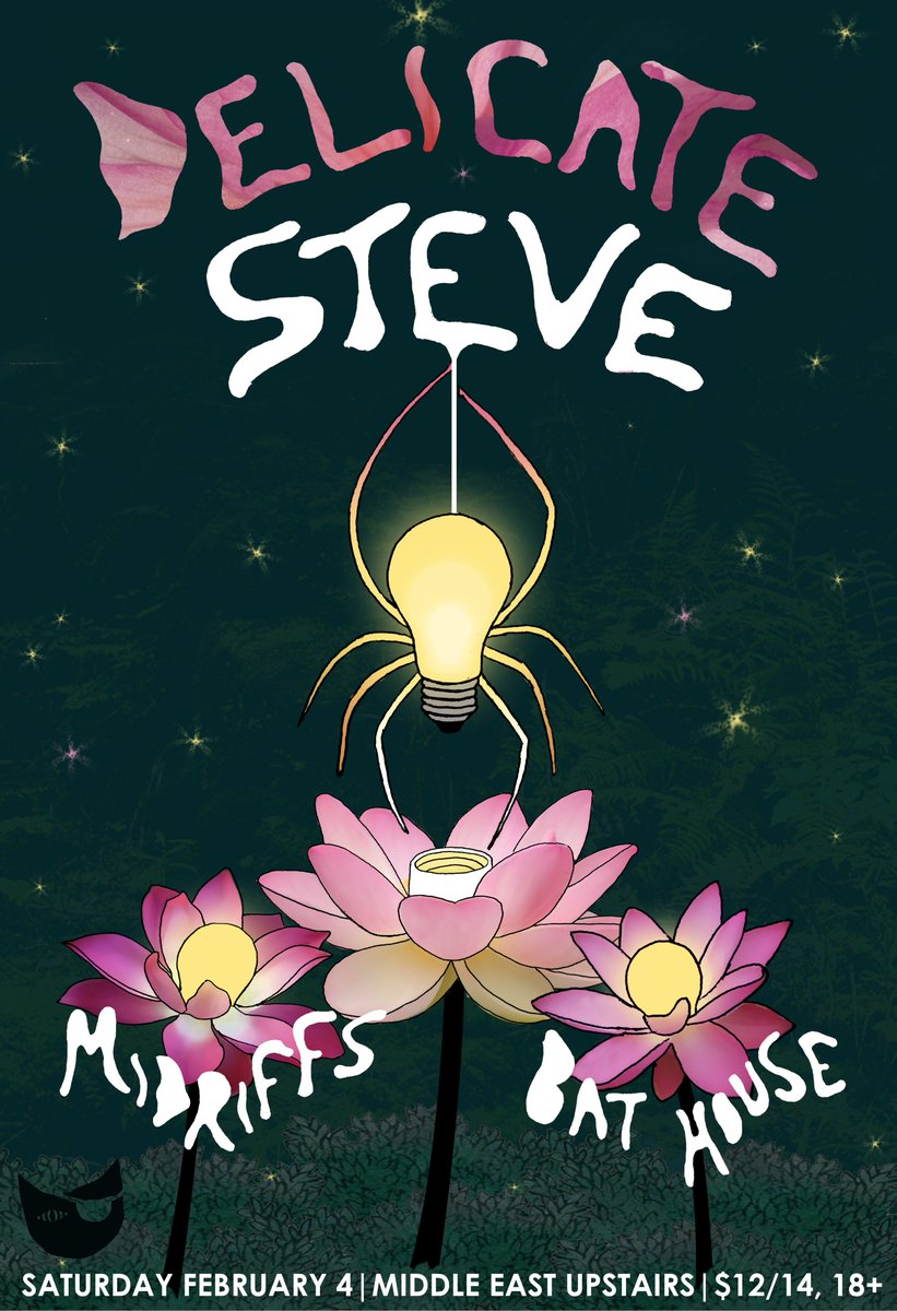 TONIGHT -- <a href="/delicatesteve/">Delicate Steve</a> // <a href="/bathouseband/">Bat House</a> // @MIDRIFFStheband AT <a href="/MidEastClub/">Middle East Restaurant & Nightclub</a> UP! 7PM- few tix left at the door bit.ly/2gPbKqa