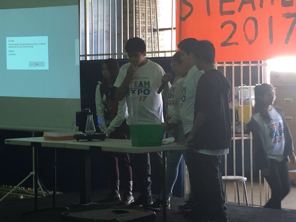 capriceyoung's tweet image. MSA 1 Science Performances! Waterfall @MagnoliaSchools