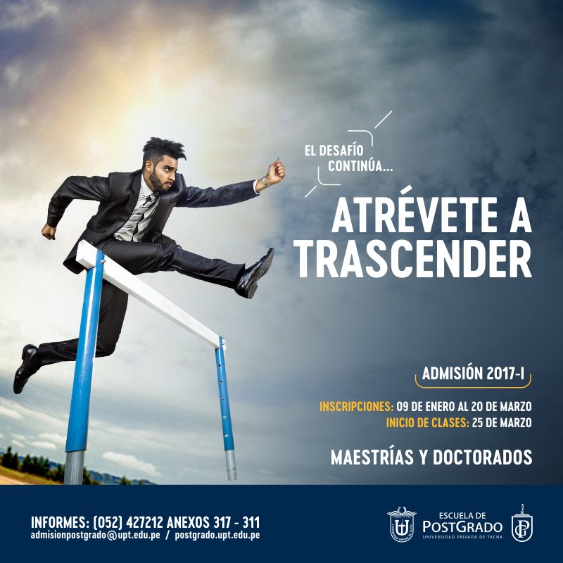 postgradoupt's tweet photo. ¡INSCRIPCIONES ABIERTAS!

La carrera aún no termina, el desafío continúa... https://t.co/SDcOWhv3E6