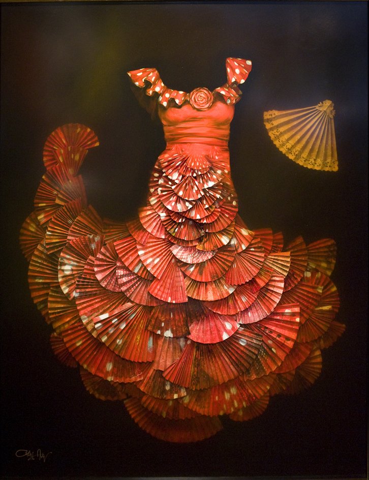 GuariscoGallery's tweet photo. Our beautiful American painting by Craig Alan is available for purchase. It's called the Narrative Dress: Baile de Rojo. #CraigAlan #fineart https://t.co/kvQOiUwkDa