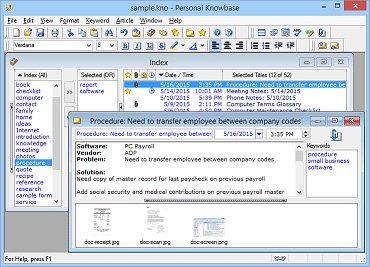 bitsmith's tweet image. Use Personal Knowbase to share documentation and lessons learned within your business or organization. bit.ly/1X4nsrH #knowbase