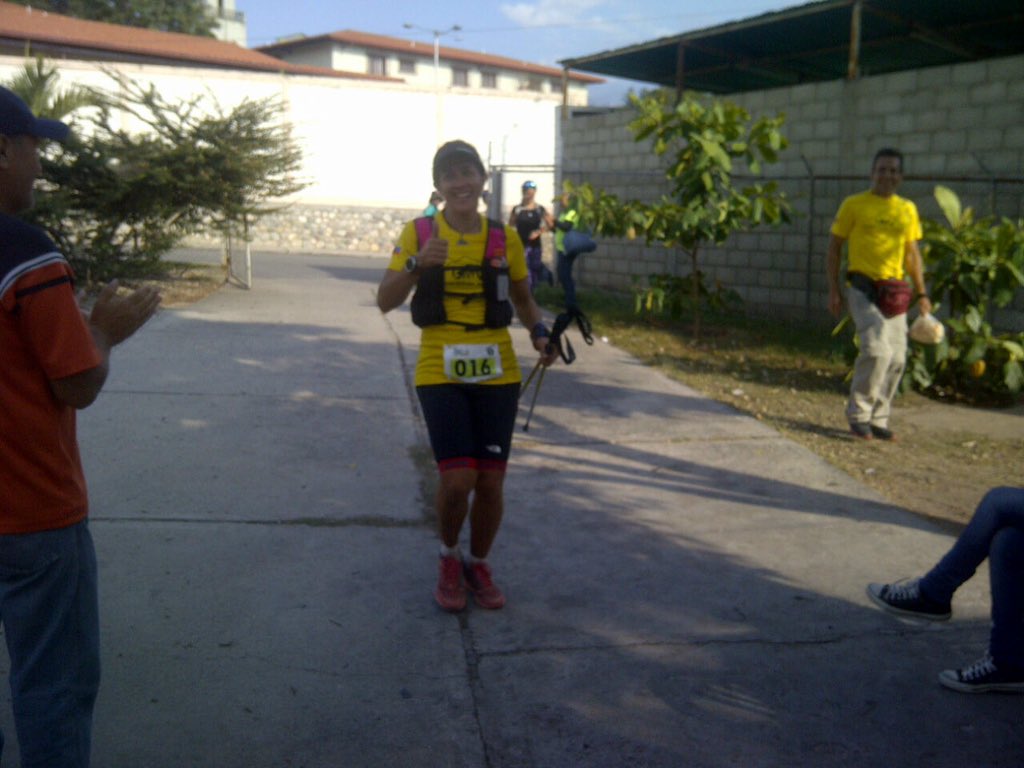 UltraUrao's tweet photo. Recibimos a Hilenia Andrades primer lugar absoluto femenino con 16 horas 55 minutos ¡Guerrera! https://t.co/46KTVS9ZdI