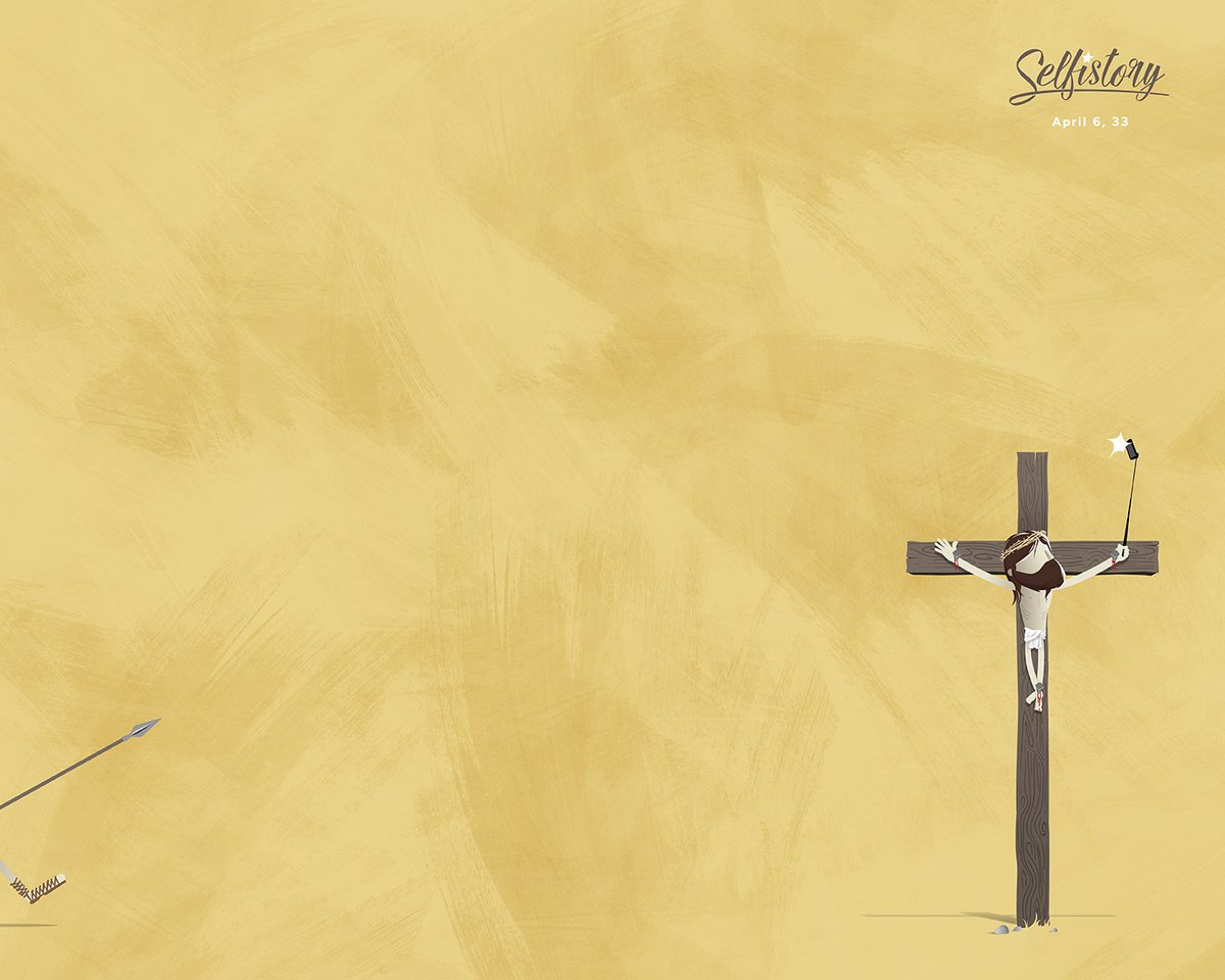 Selfistory : a revisionist world history updated for the era of photobombs and selfies. Illustrator : Mathieu Blanchet