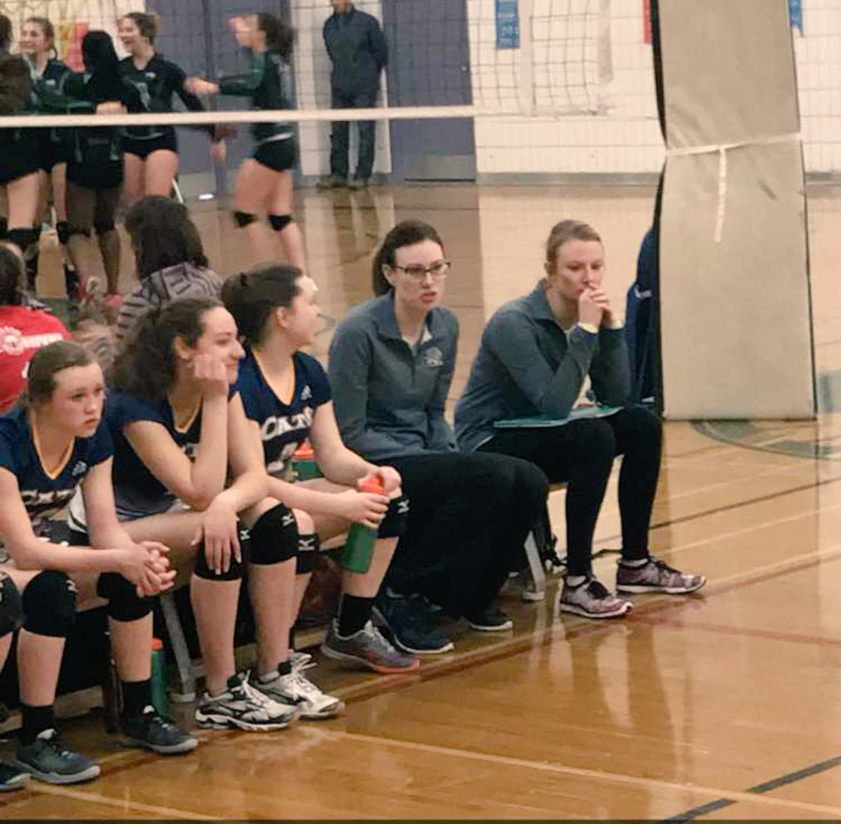 CatsVball's tweet photo. Cats 16U onto the final in the first tourney of the year! They remain undeafeated thus far. #catsclub@joust #solidcoaching https://t.co/UijylOZU8K