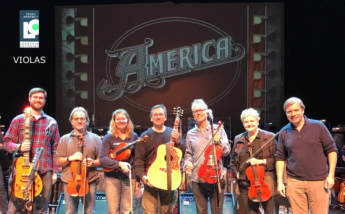 JKGriffin's tweet photo. .@LouOrch Violas play tonite @ the @KyCtrArts w/@americaband including two of the original members Gerry Beckley &amp; Dewey Bunnell Rock on!!! https://t.co/VVSPv1i7m4