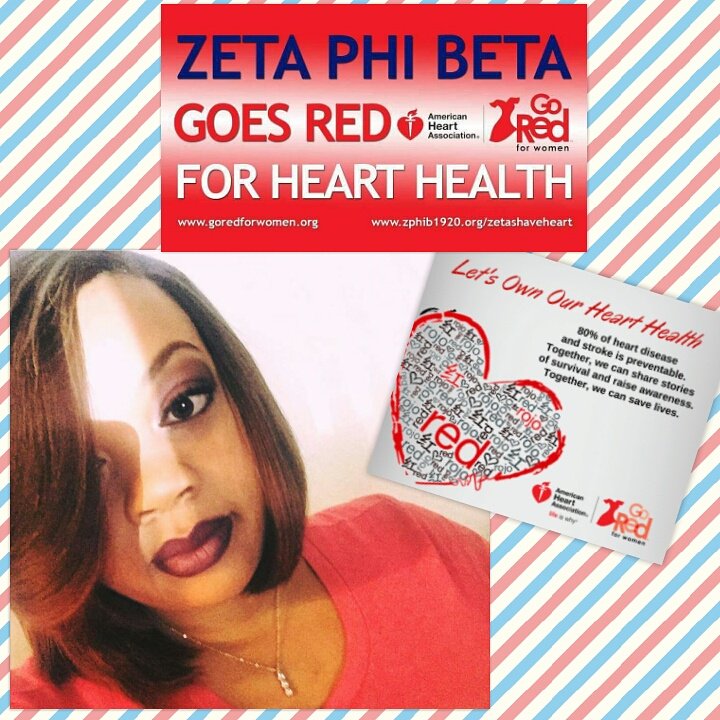 zpb_phipsizeta's tweet photo. Yesterday, we wore red to raise awareness about heart disease. #ZPhiB #WearRedGoRed #ZetasHaveHeart #LewisvilleZetas #WTXZetas https://t.co/tM2vj5ItJx