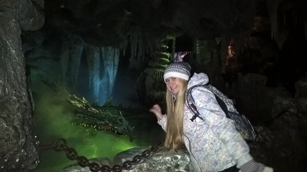 Visited Disneyland with my best friend today and found the dragon there)