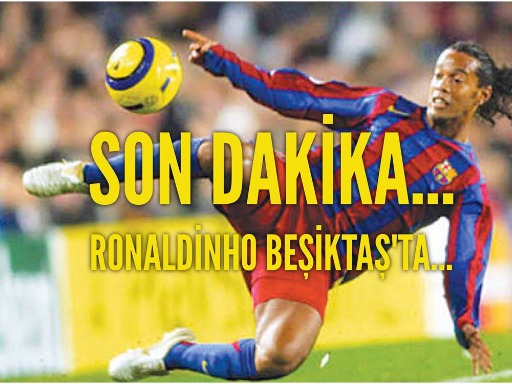 SON DAKİKA…VE RONALDİNHO BEŞİKTAŞ’TA vakitsizhoroz.com/son-dakika-ve-… #ronaldinho #besiktas
