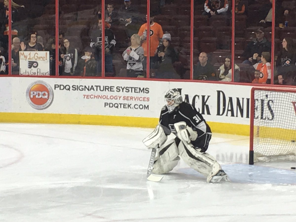 VG1Soccer's tweet photo. In Philly watching my beloved LA Kings  Go Kings Go. https://t.co/lpw24TdEWB