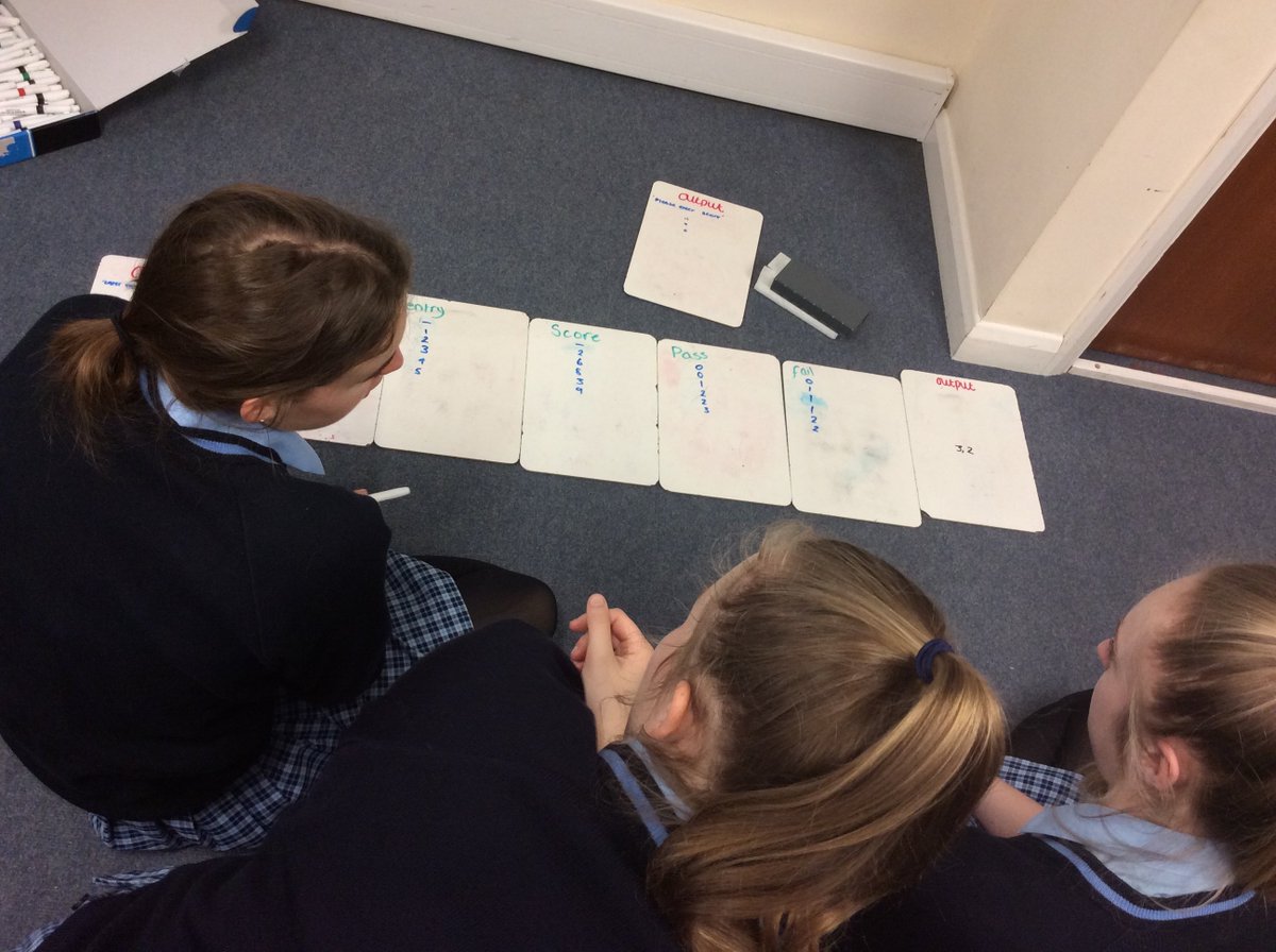 CHSComputerSci's tweet image. If there&apos;s one thing that Cranford CS students hate, it&apos;s logic errors in their algorithms. Thank goodness for trace tables! #GCSECS