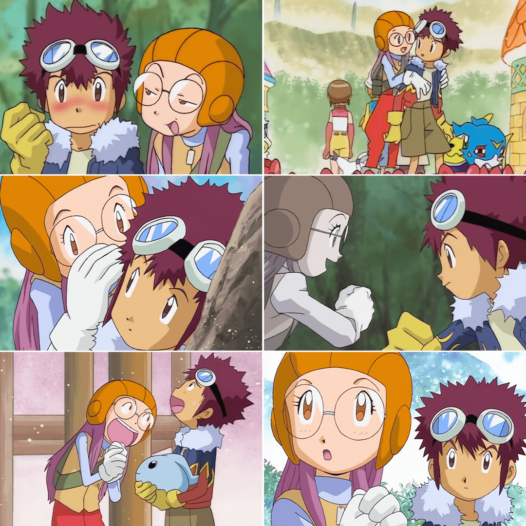 DigimonC's tweet photo. Davis and Yolei, aren't they a great duo? 🙌🏻👊🏻 https://t.co/MOlHkdmw91