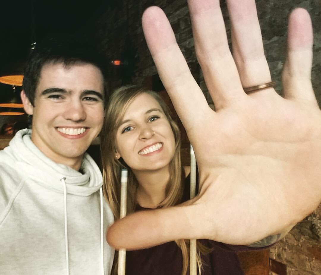 NYUpurplehaze's tweet photo. BIG SHOUTOUT to Faze alum McKenna Shaw and Chris "Biscuit" Granger on their engagement!!! https://t.co/Hdx4WpFobw