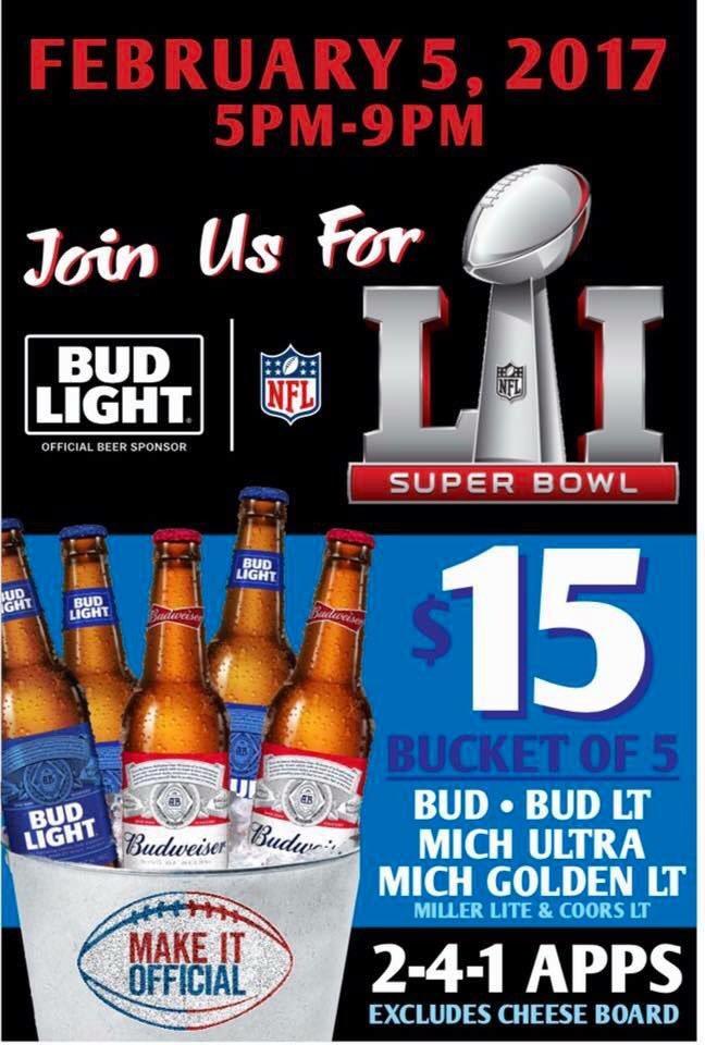 Super Bowl Sunday should be spent at Frank's