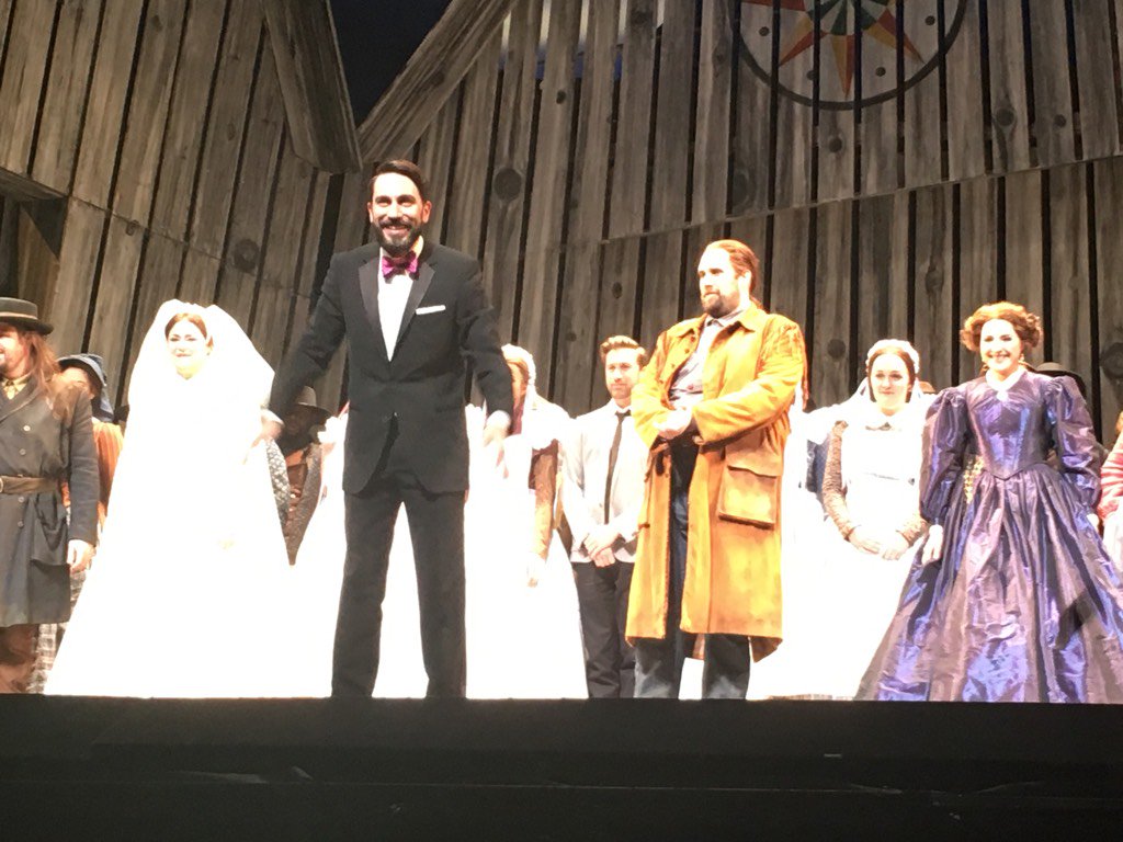opera_fanatic's tweet photo. Final bows for Der Freischutz at @vaopera https://t.co/WsUqb1NXxl