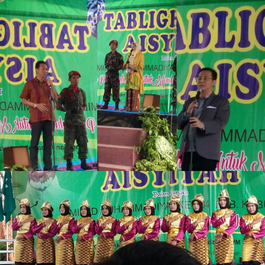 #Mengikuti TABLIGH AKBAR AISYIYAH dlm rangka Milad Muhammadiyah Kab Kebumen ke 104 Ahad 8/2/17