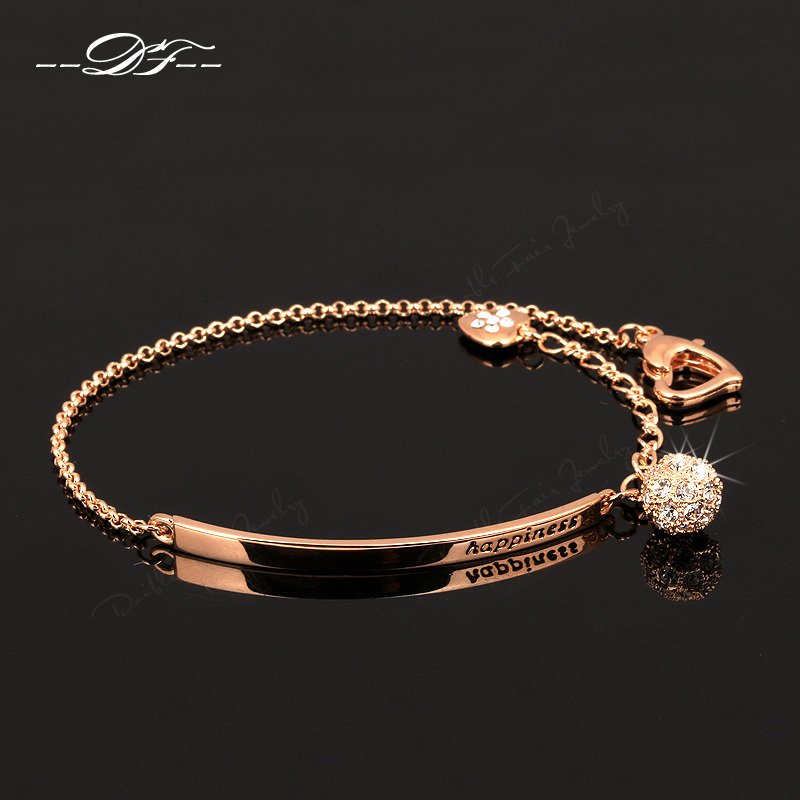 Checkout our newest arrival Gold Plated With Charm Bracelet - braceletsworld.com/product/gold-p…