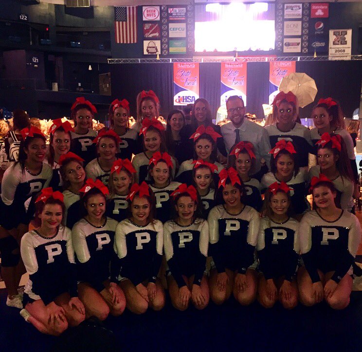 PHSKnightsCheer's tweet photo. Today was nothing short of surreal and a program first! We are so proud of this team &amp; their accomplishments! #topten https://t.co/9kfqlvjTVA