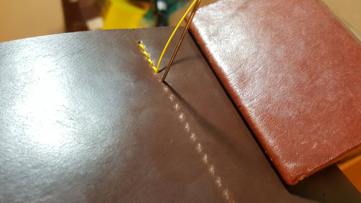 BumbleBLeather's tweet photo. #Passport #wallet in progress #madeinOhio #etsy #horween #leather #bumblebeeleather #handmade #madeintheUSA #style #fashion https://t.co/7o20LbwPdl
