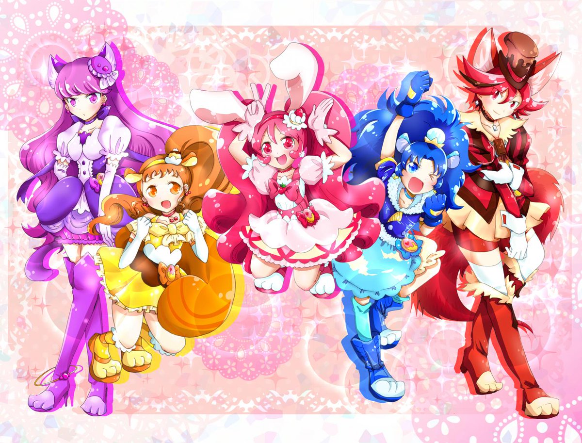 椿井 佑 Ar Twitter キラキラプリキュアアラモード1話めっちゃよかったです これは毎週楽しみすぎる 初回集合絵 Precure