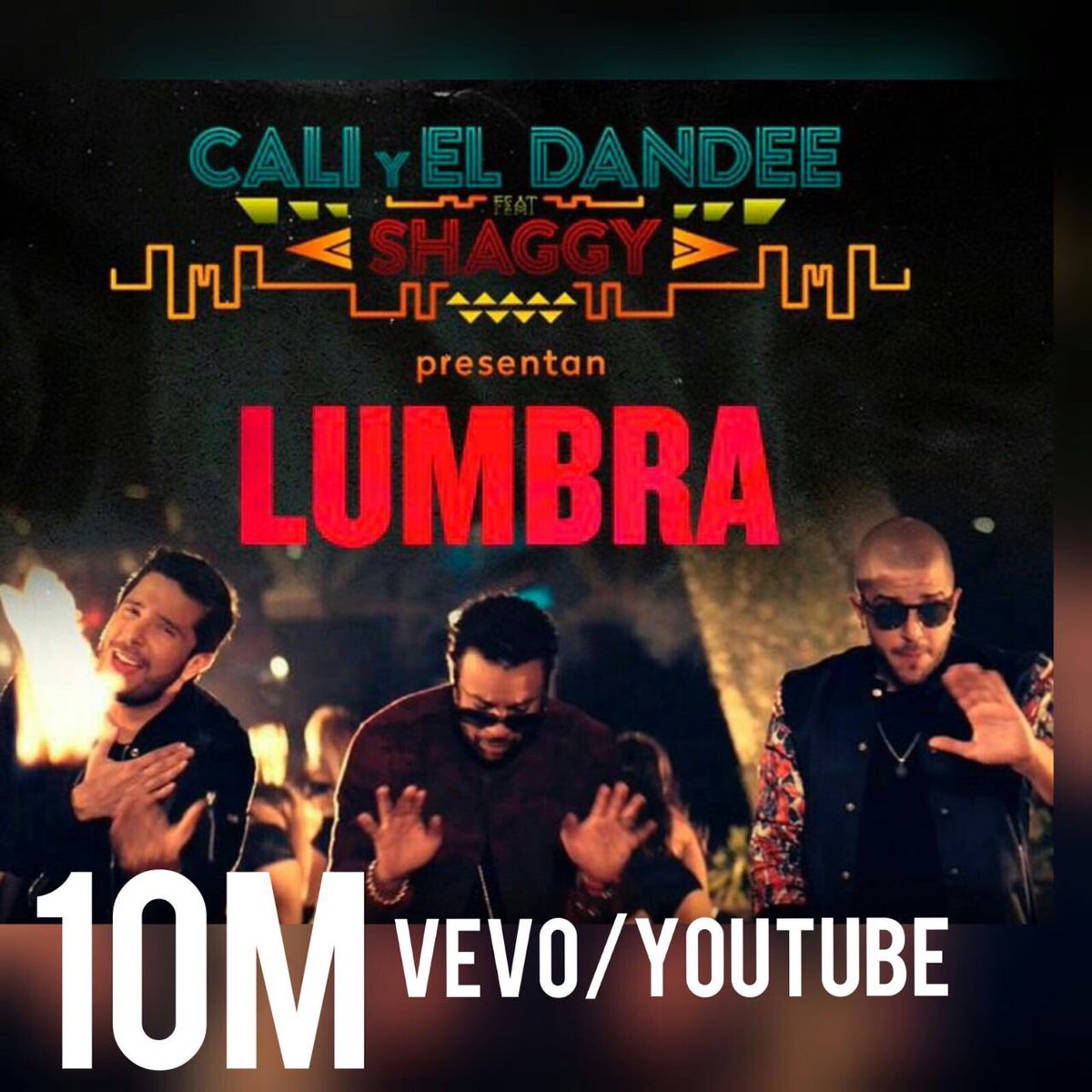 Calidandee's tweet photo. 🔥🙌 Nuestra segunda semana la cerramos con 10M de vistas 😱🙌 gracias por disfrutar nuestra música, son nuestra gran inspiración 🎵🎤😄#LUMBRA 🔥💮 https://t.co/wTYHrk7Onm