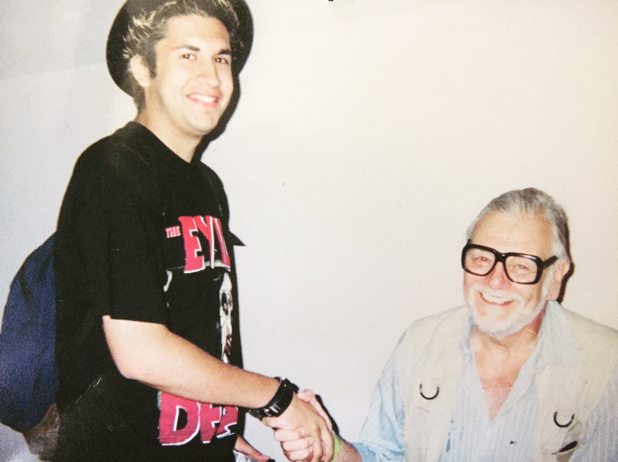 Happy Birthday to the Horror Master George A. Romero!!! Pic circa 2002 