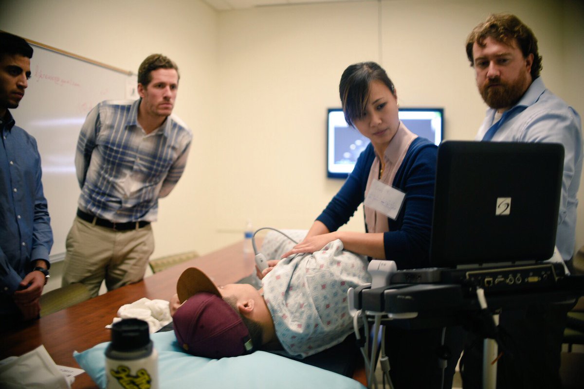 Thank you @SonoSite for providing ultrasound machines for our students at #UCIultrafest17!!