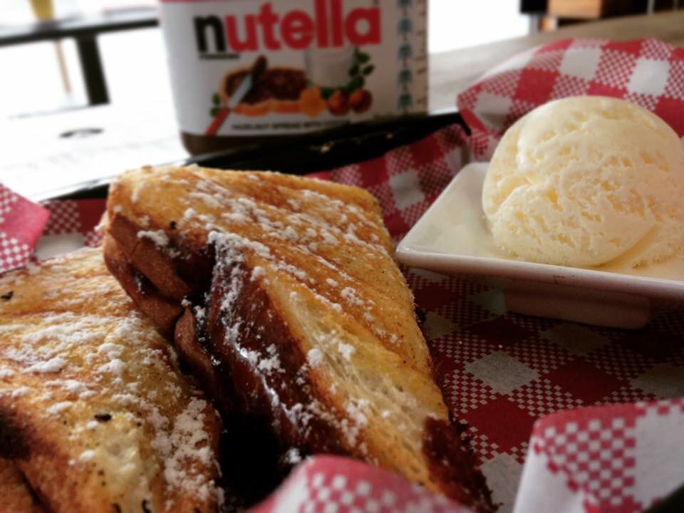 swallowcoffee's tweet photo. #Happy #WorldNutellaDay! Don't miss out on our gooey #Nutella Banana Marshmallow #Jaffle! #sydney #sydneycafe #sydneyfoodies #sydneyweekend https://t.co/RkVwgVqcJ5