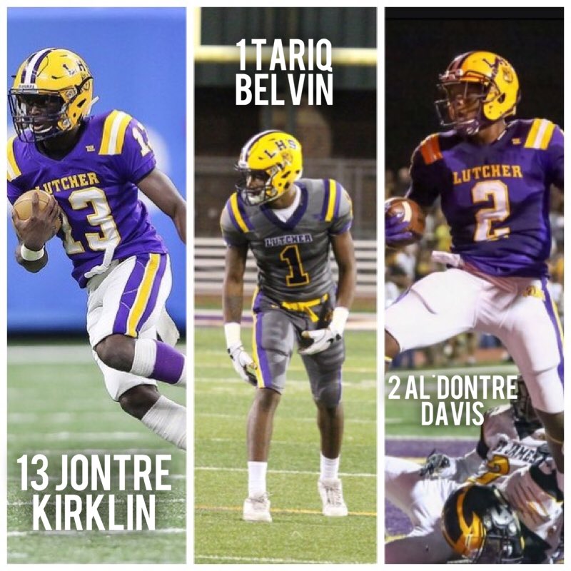 lhsaaupdates's tweet photo. Better High School Trio? RT for Lutcher's, Like for Landry-Walker's! Lets see how this goes... https://t.co/H7KTkf4Izd