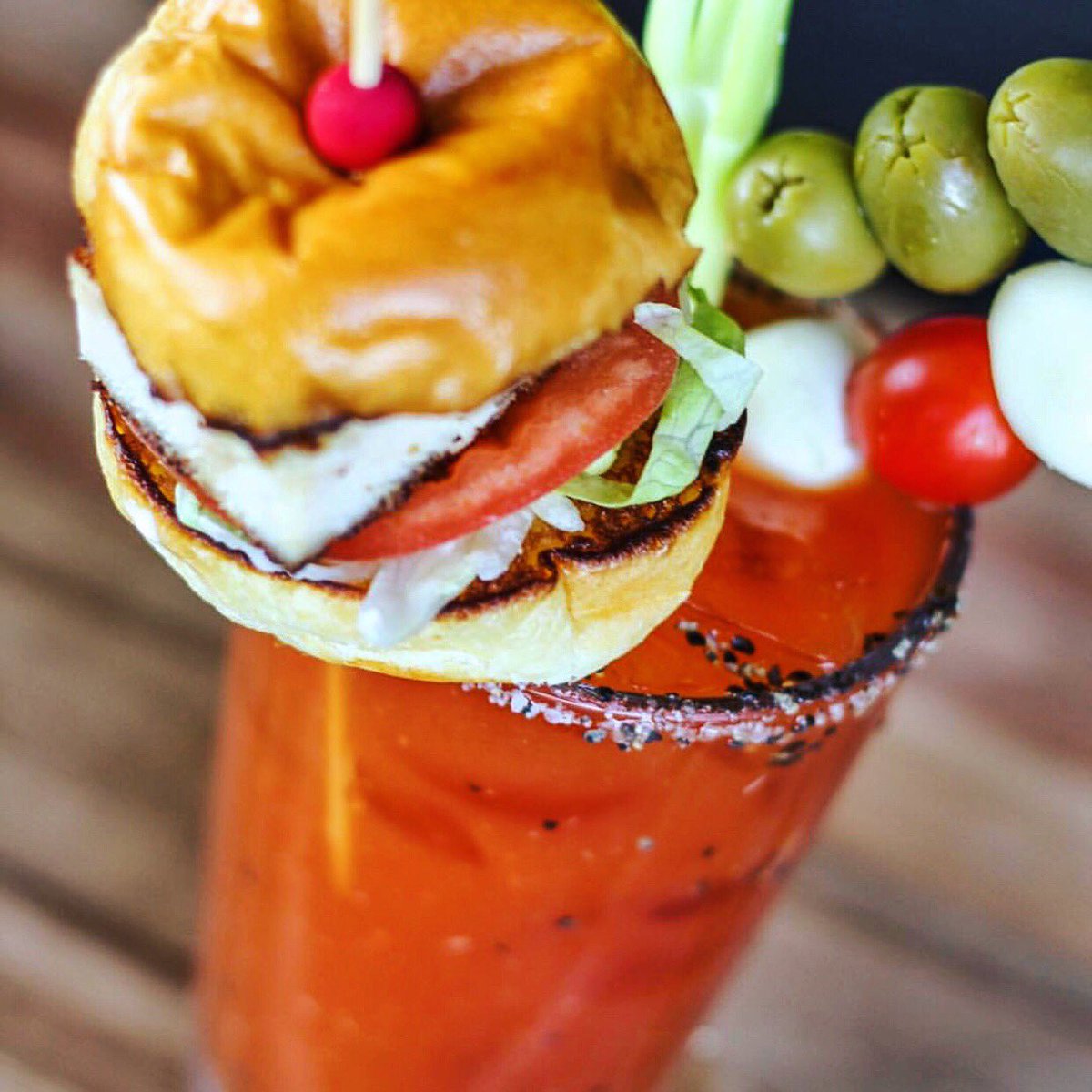 How big are you going for Super Bowl Sunday?! #Superbowl #bloodygerry #superbowlfood #superbowldrinks #bloodymary