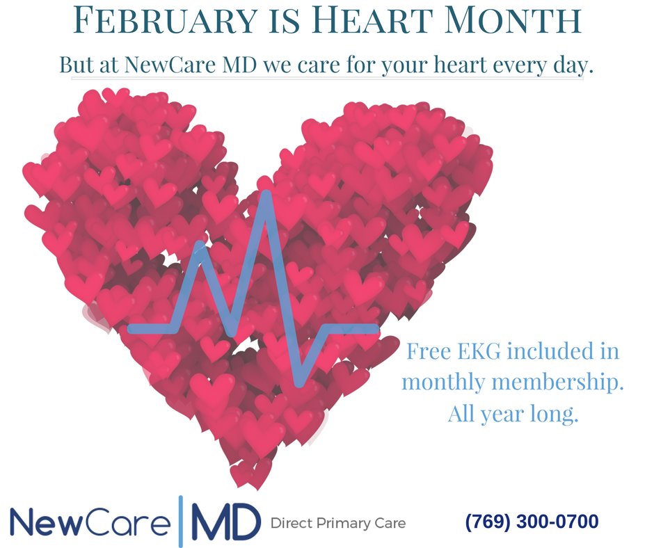 When you celebrate February year round. #dpclife #myekgisfree #DirectPrimaryCare