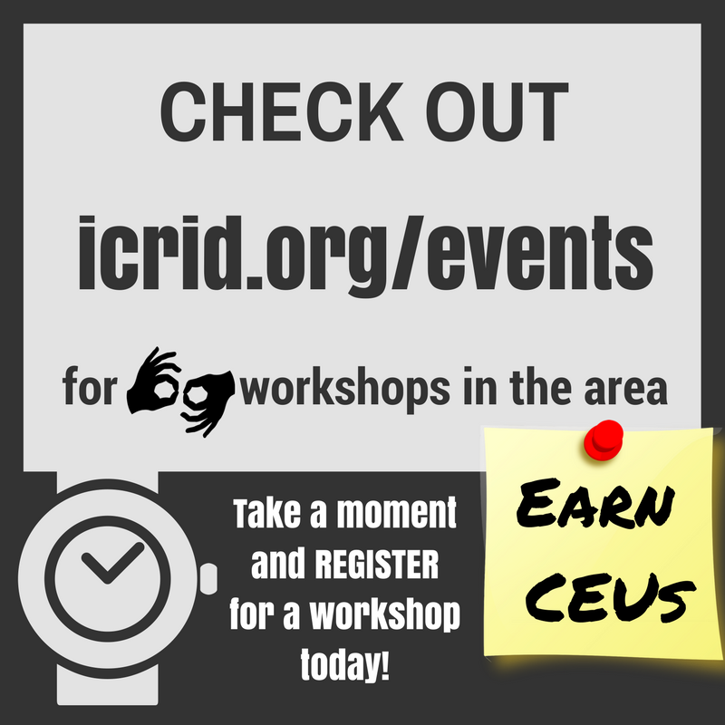 Indiana Chapter of RID tweet media