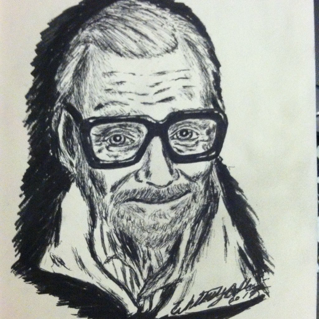 BewitchedWhit's tweet photo. Another Birthday sketch! Hope you have a great one @GeorgeARomeros! https://t.co/ILT3m5aSGt